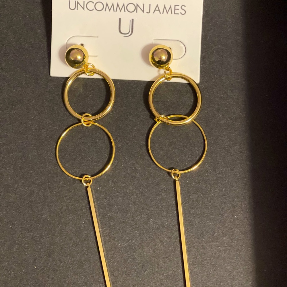 Uncommon James gold earrings